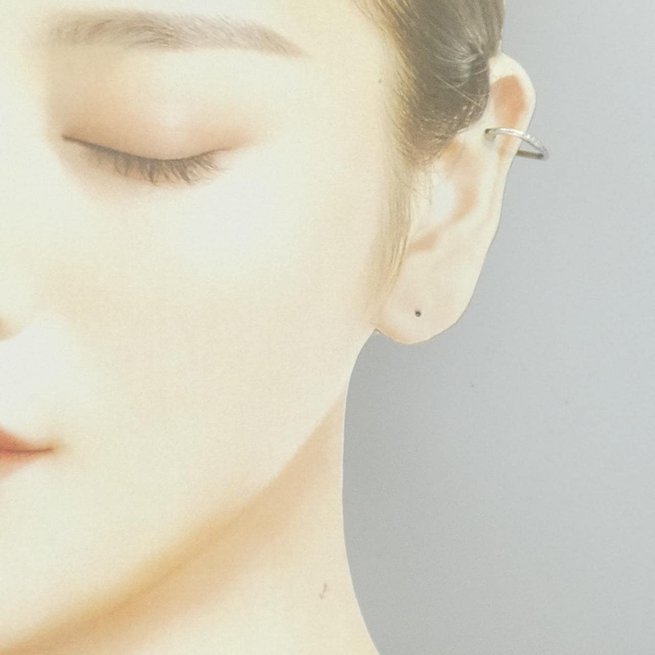 ヴァンドーム ダイヤモンド イヤーカフ 片耳