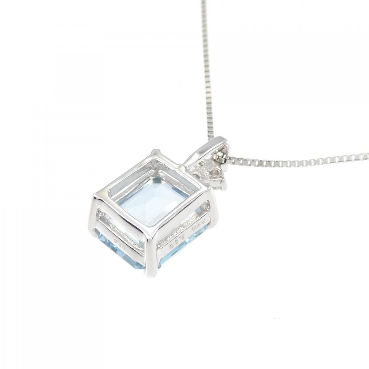 [Remake] PT Aquamarine Necklace 1.56CT