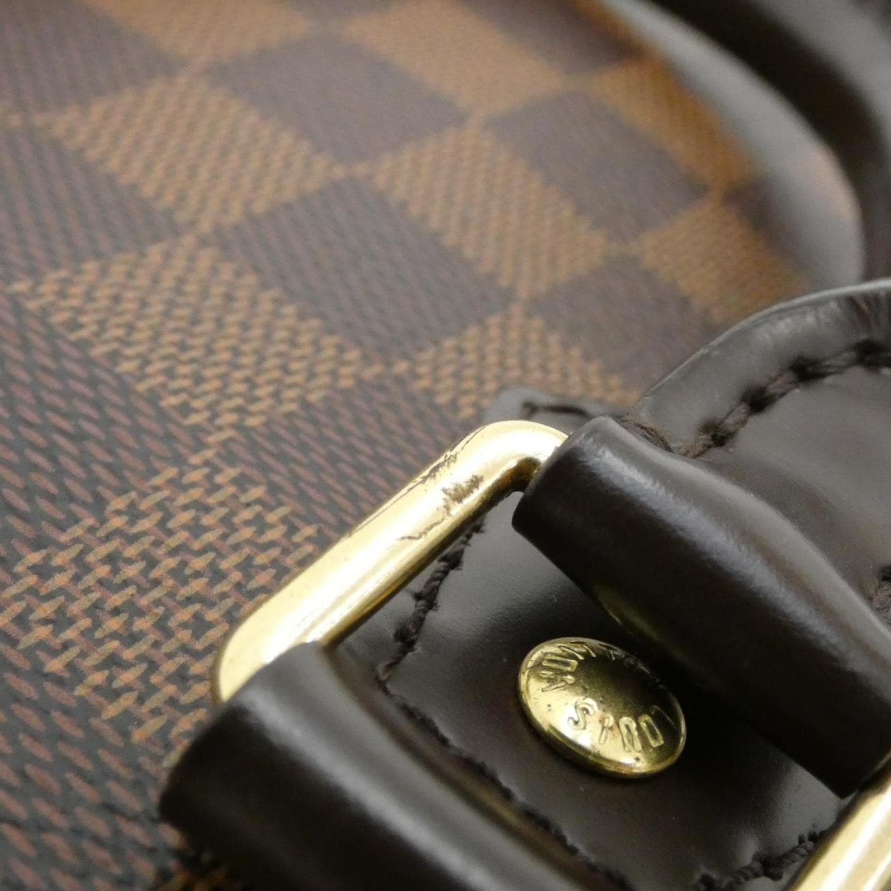 LOUIS VUITTON Damier Speedy Bandouliere 25cm N41368 Boston Bag