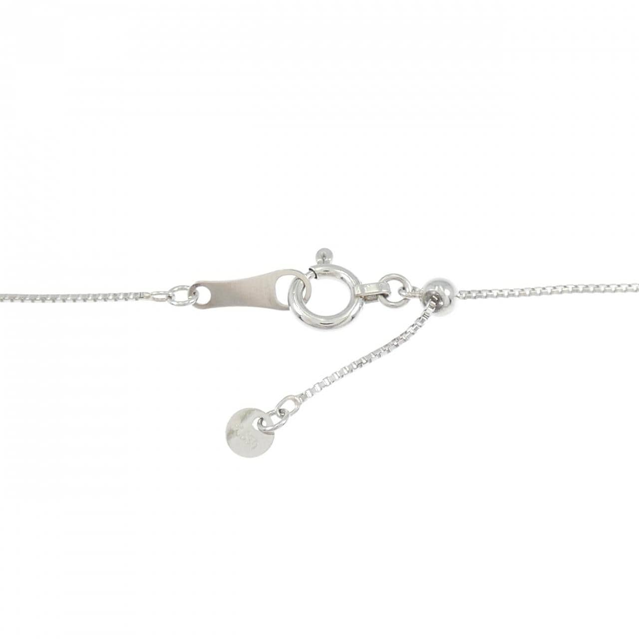 【新品】PT900/PT850 ダイヤモンド ネックレス 0.18CT
