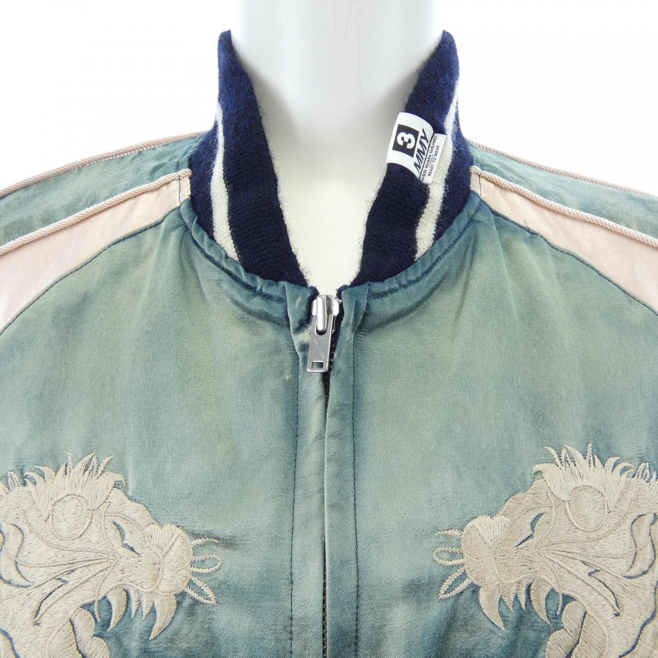 メゾンミハラヤスヒロ MAISON MIHARA YASUHI J10BL051 スカジャン