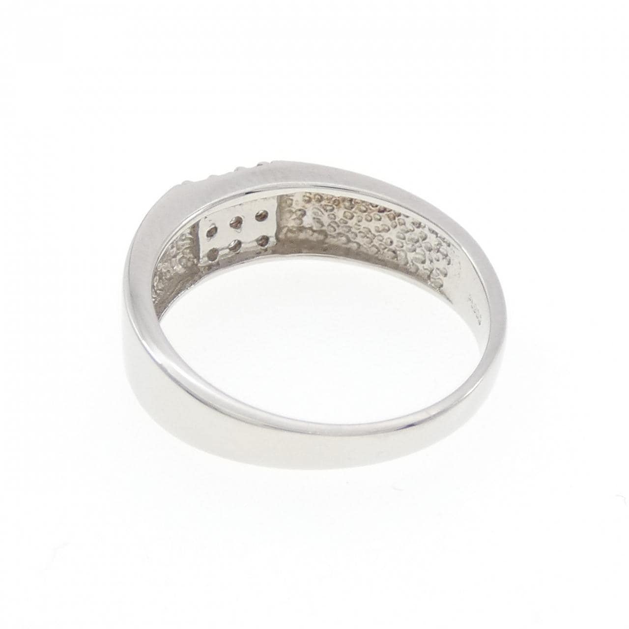 PT900 ダイヤモンド ピンキー リング 0.10CT