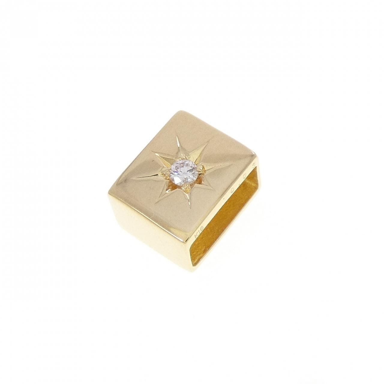 K18YG ダイヤモンド ペンダント 0.03CT