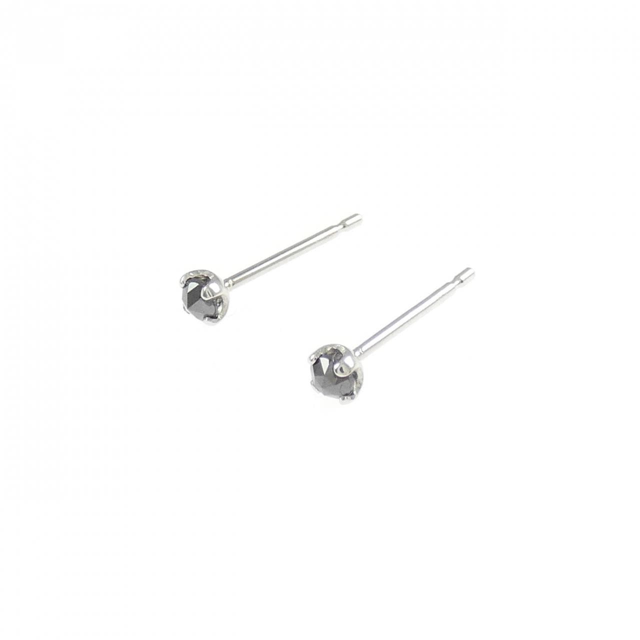 PT900 ダイヤモンド ピアス 0.10CT