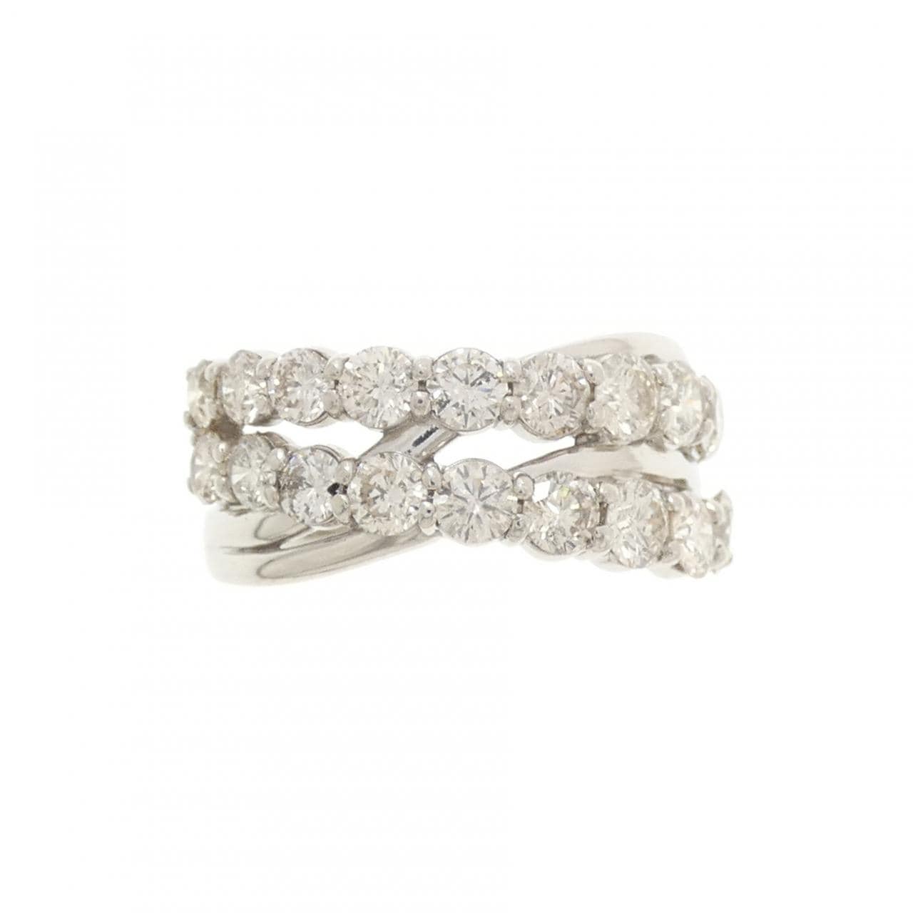 PT900 ダイヤモンド リング 2.00CT
