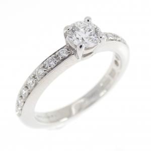 ブルガリ ダイヤモンド リング 0.32CT F VVS1 3EXT