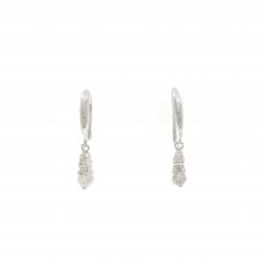 K18WG ダイヤモンド ピアス 0.20CT