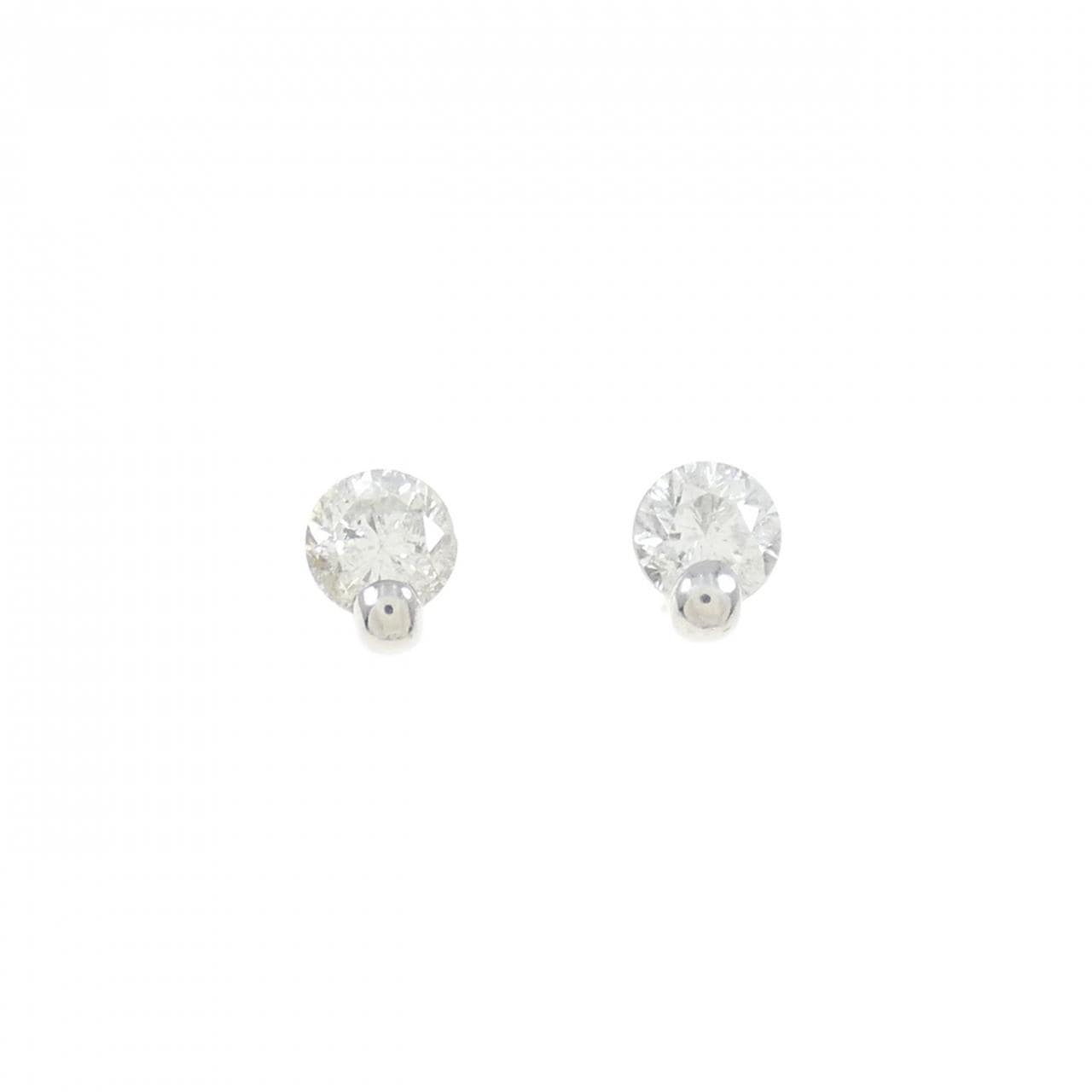 PT ダイヤモンド ピアス 0.53CT