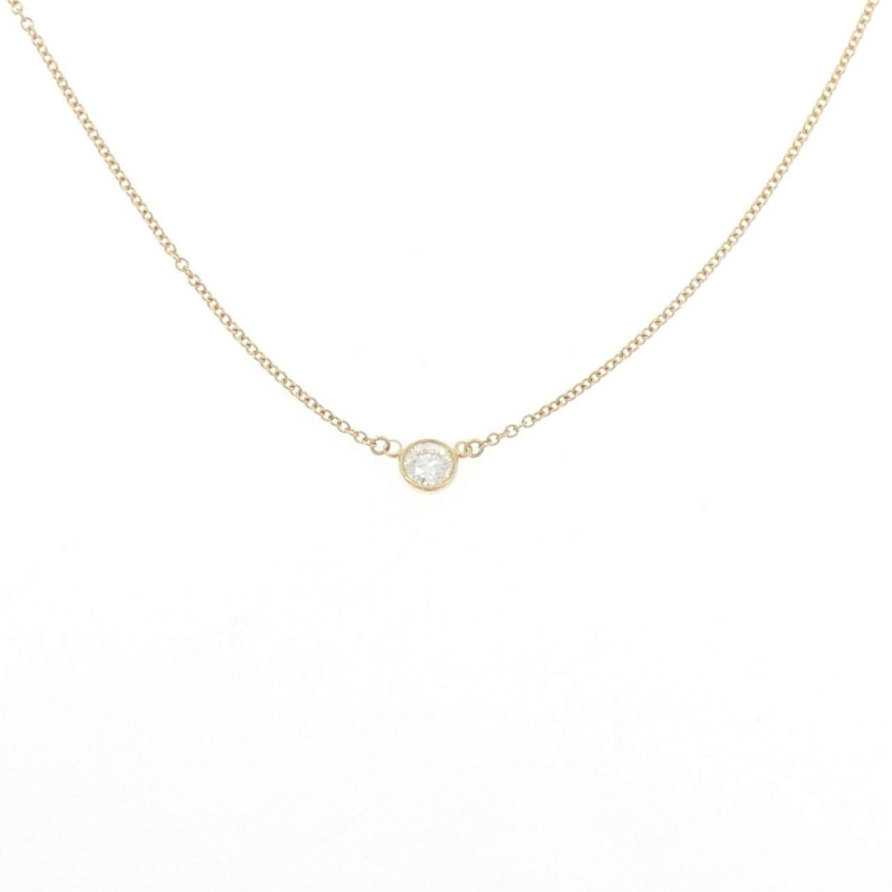 ティファニー バイザヤード ネックレス 0.22CT H VVS1 EXT