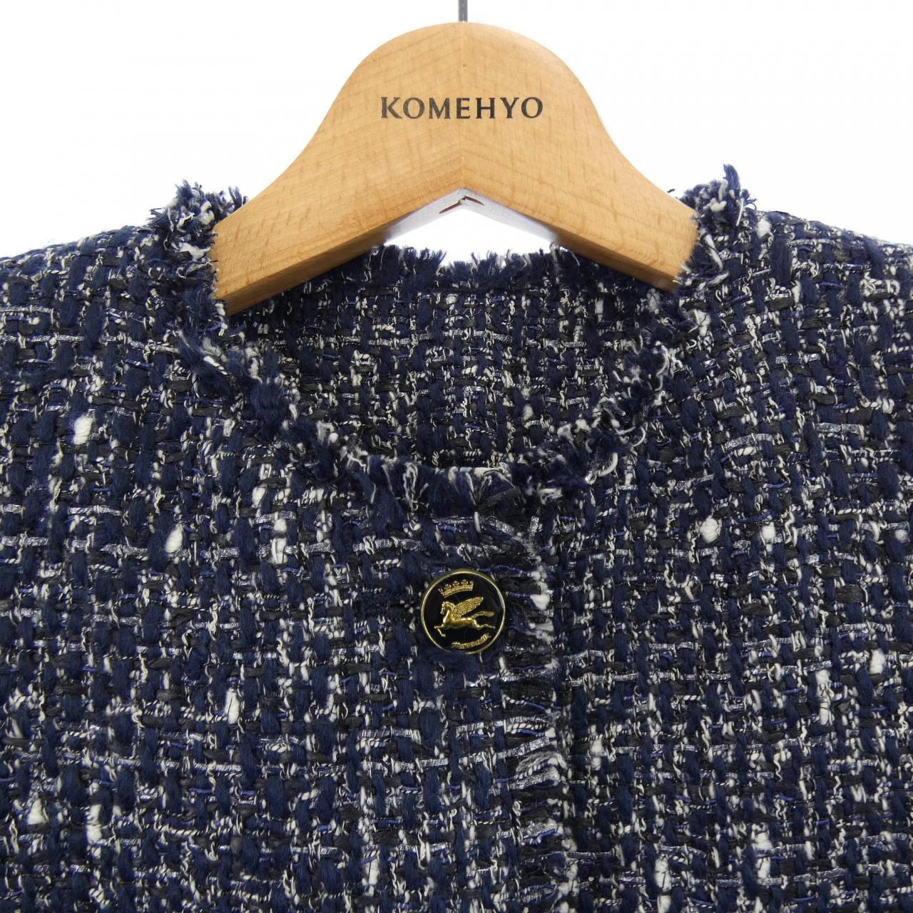 エトロ ETRO ノーカラージャケット