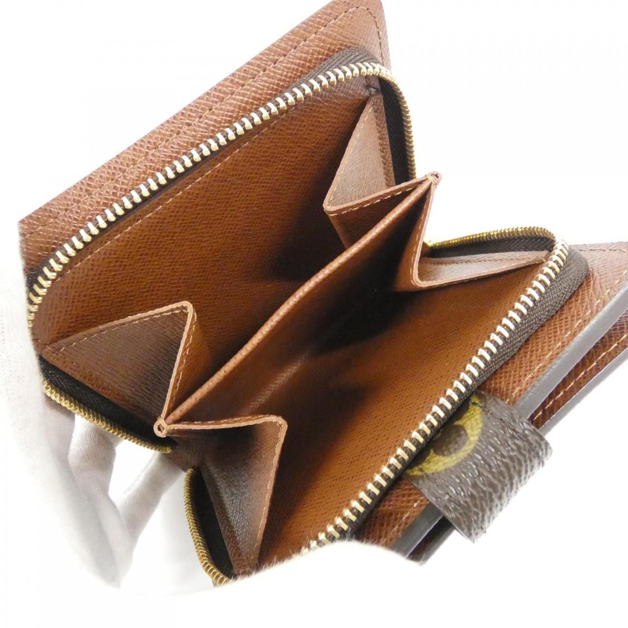 ルイヴィトン モノグラム コンパクト ジップ M61667 財布