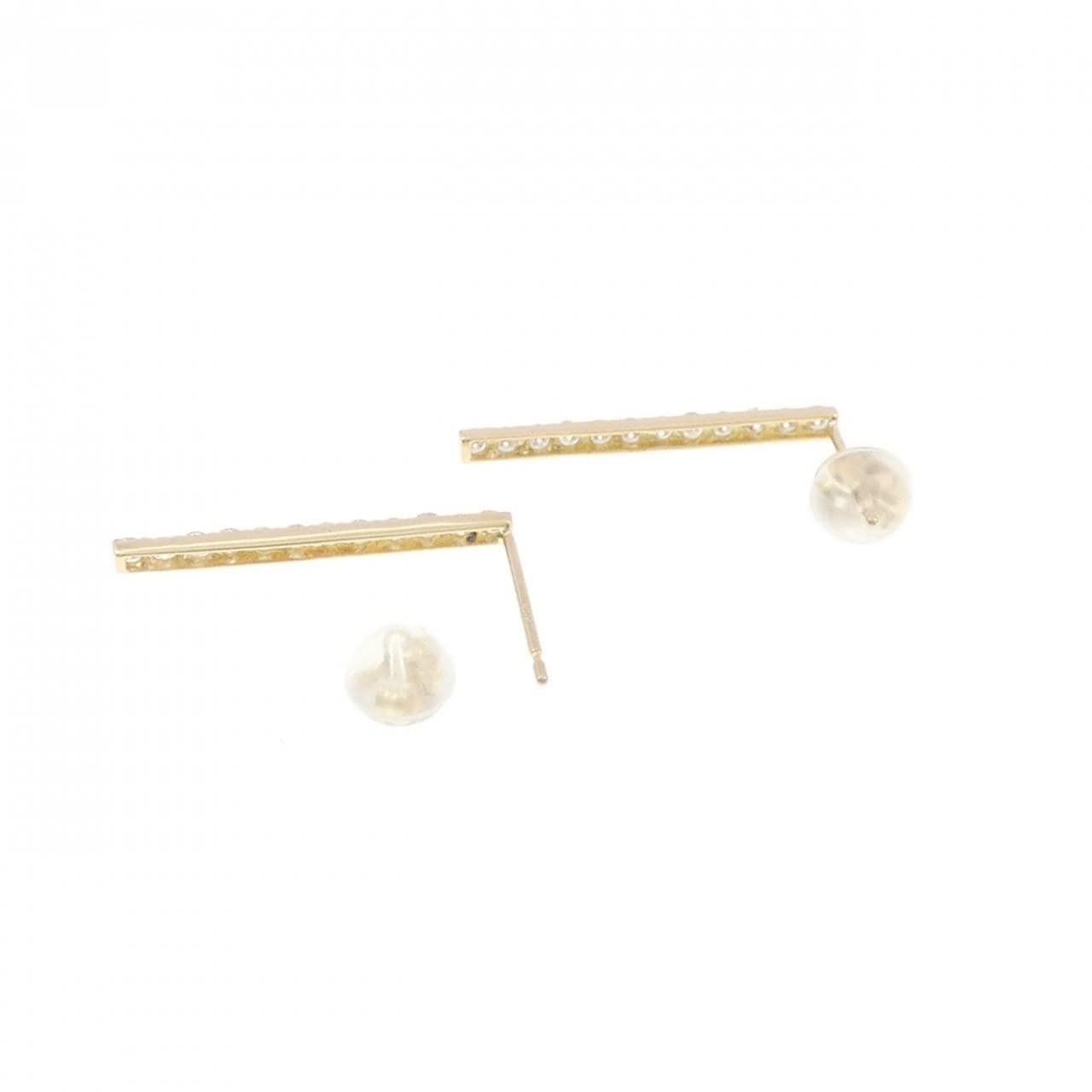 【リメイク】K18YG ダイヤモンド ピアス 0.40CT