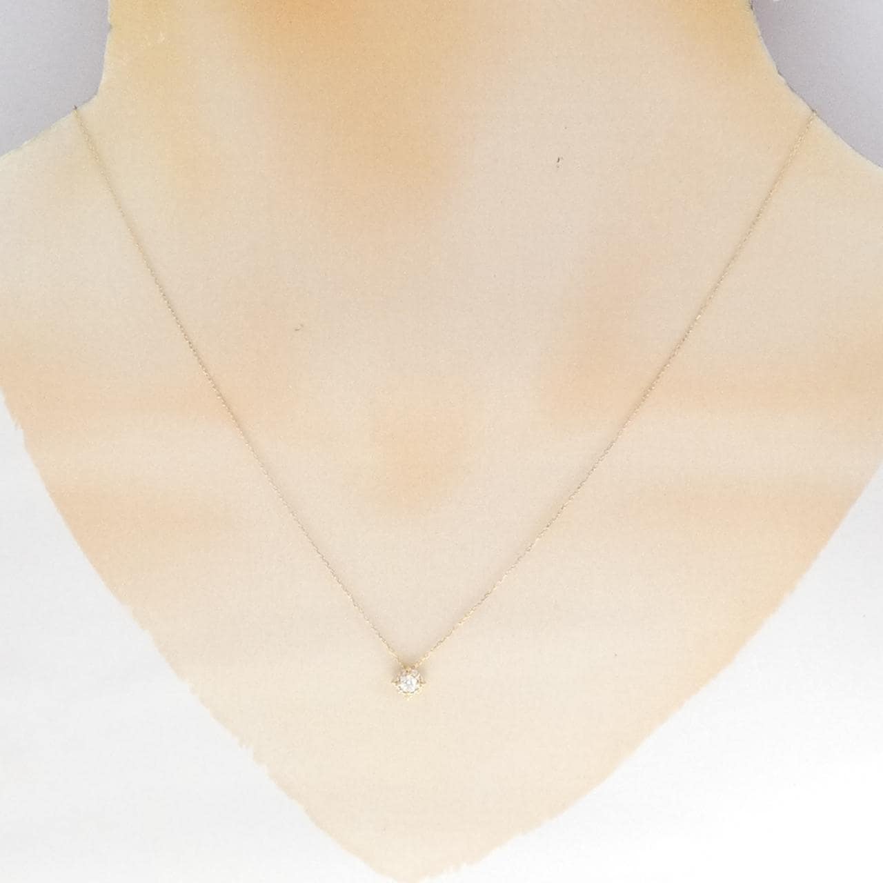 ヴァンドーム ダイヤモンド ネックレス 0.10CT