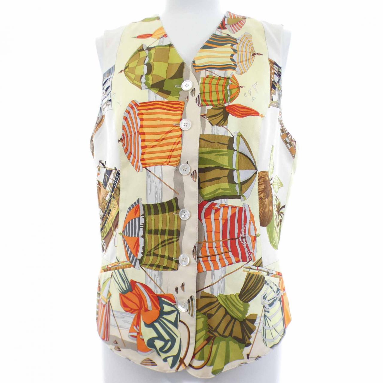 エルメス HERMES CHARMES DES PLAGES NORMANDES ベスト