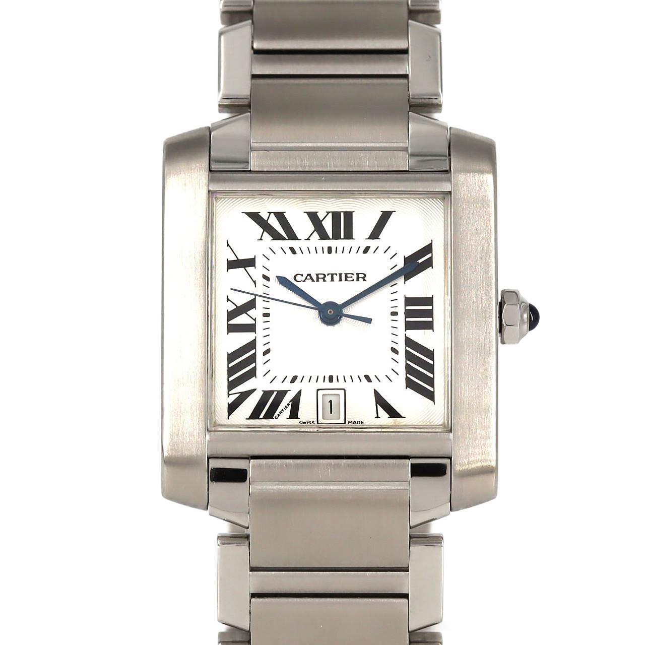 カルティエ タンクフランセーズLM W51002Q3 SS 自動巻