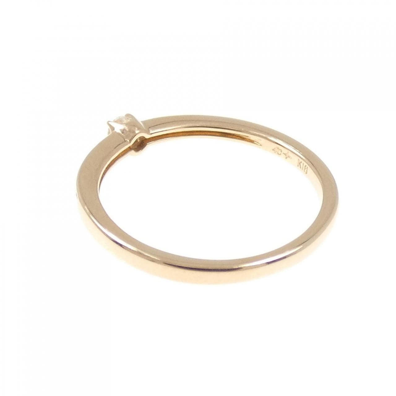 4゜C ダイヤモンド リング 0.126CT