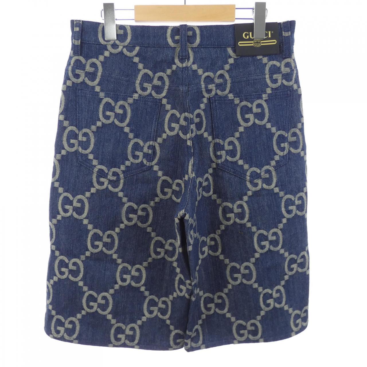 グッチ GUCCI GGジャンボ デニム ショートパンツ 674371 XDBTY ショートパンツ