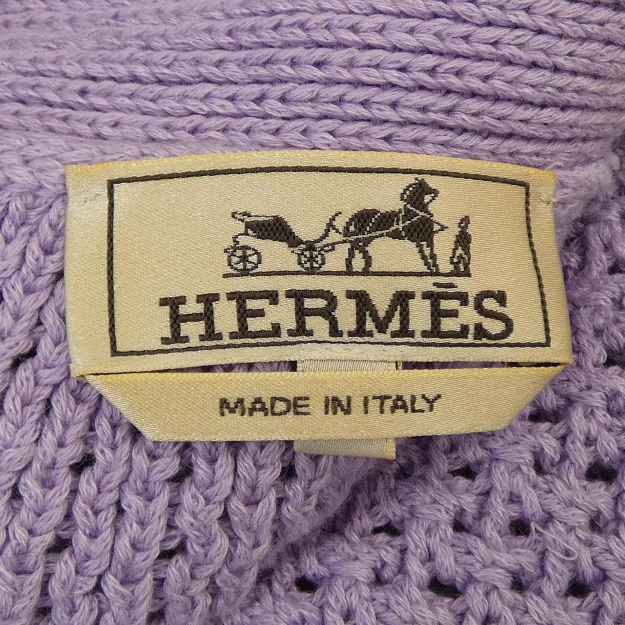 エルメス HERMES マキシメッシュポロ *31-5736 ニット
