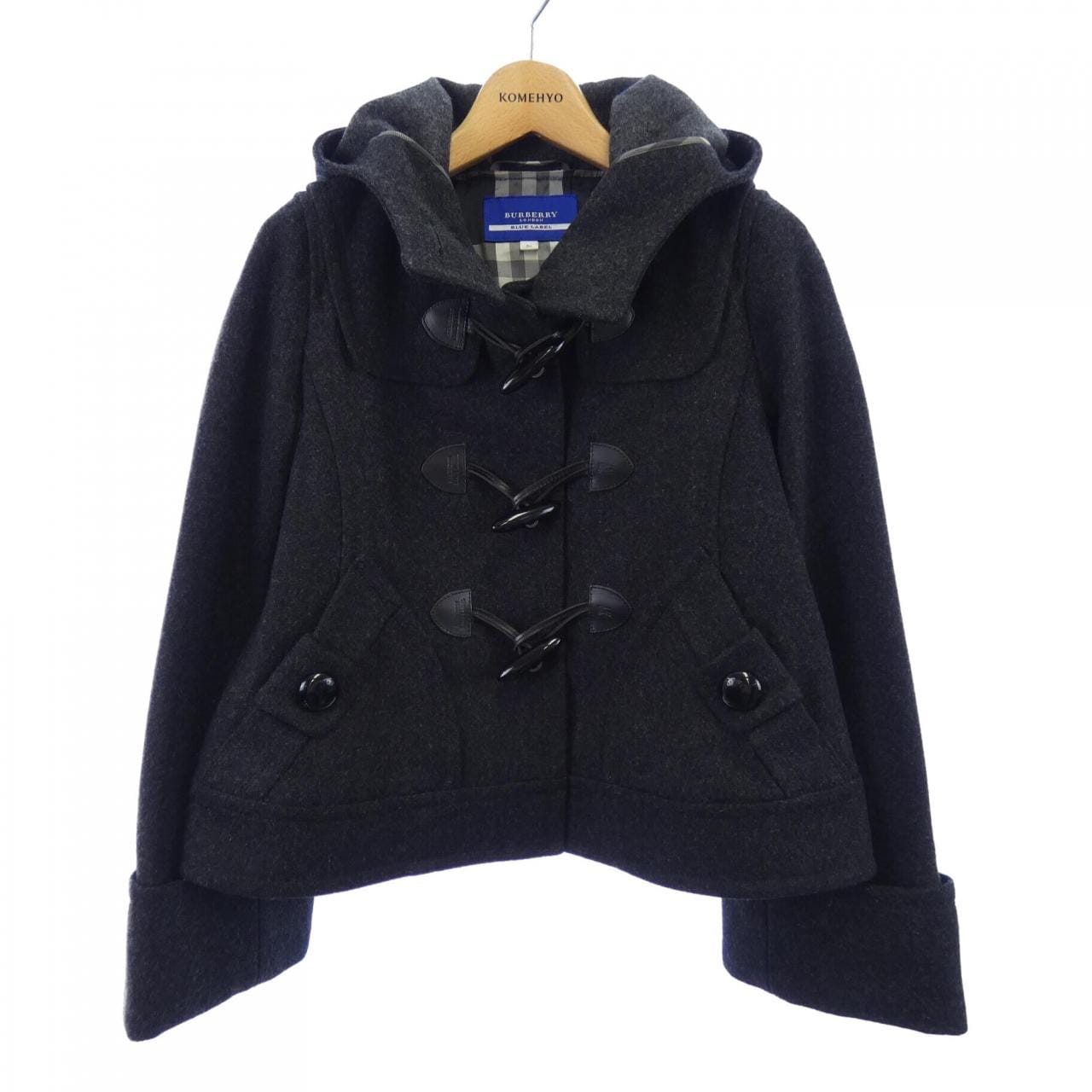 バーバリーブルーレーベル BURBERRY BLUE LABEL ダッフルコート