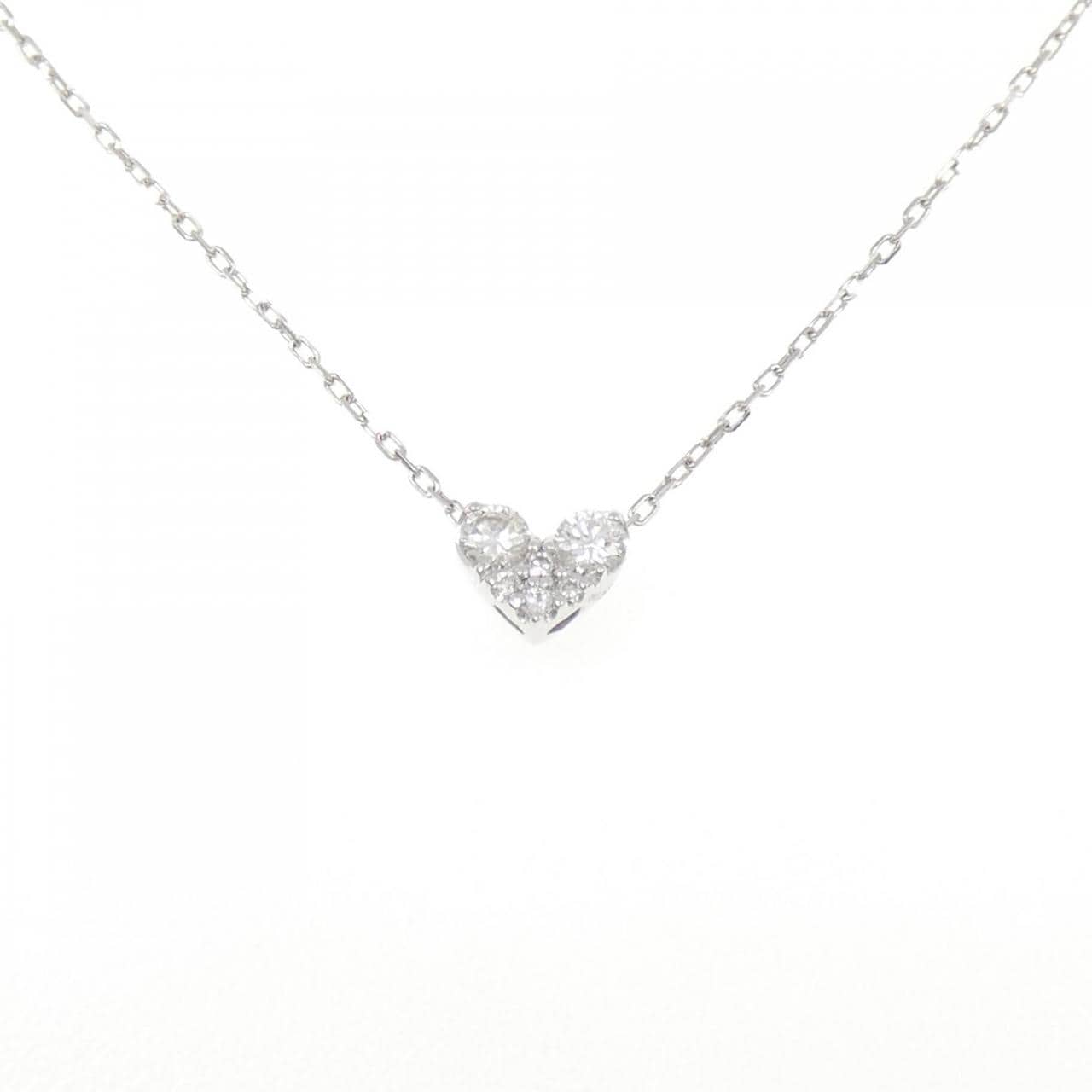 ポンテヴェキオ ハート ネックレス 0.14CT