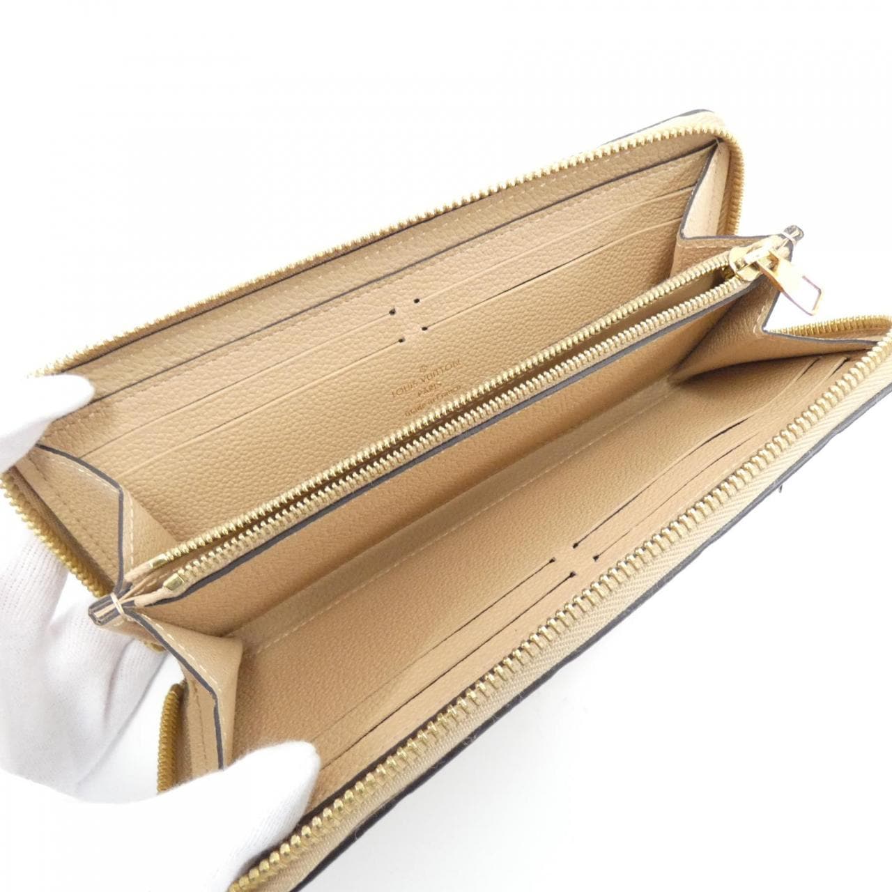 LOUIS VUITTON Monogram Empreinte Clemence M60173 Wallet