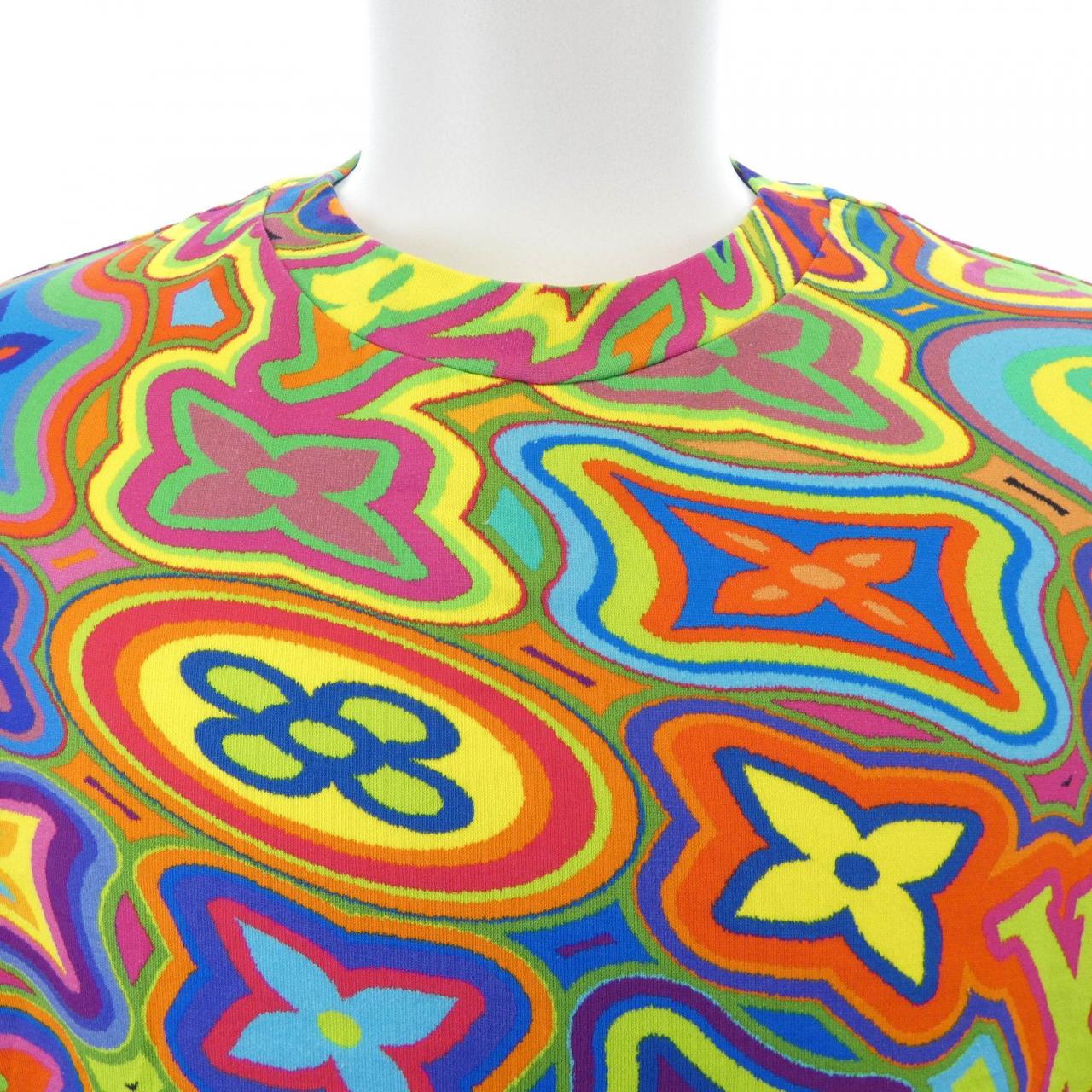 ルイヴィトン LOUIS VUITTON プリンテッドダミエLVTシャツ HKY74WNPG Tシャツ