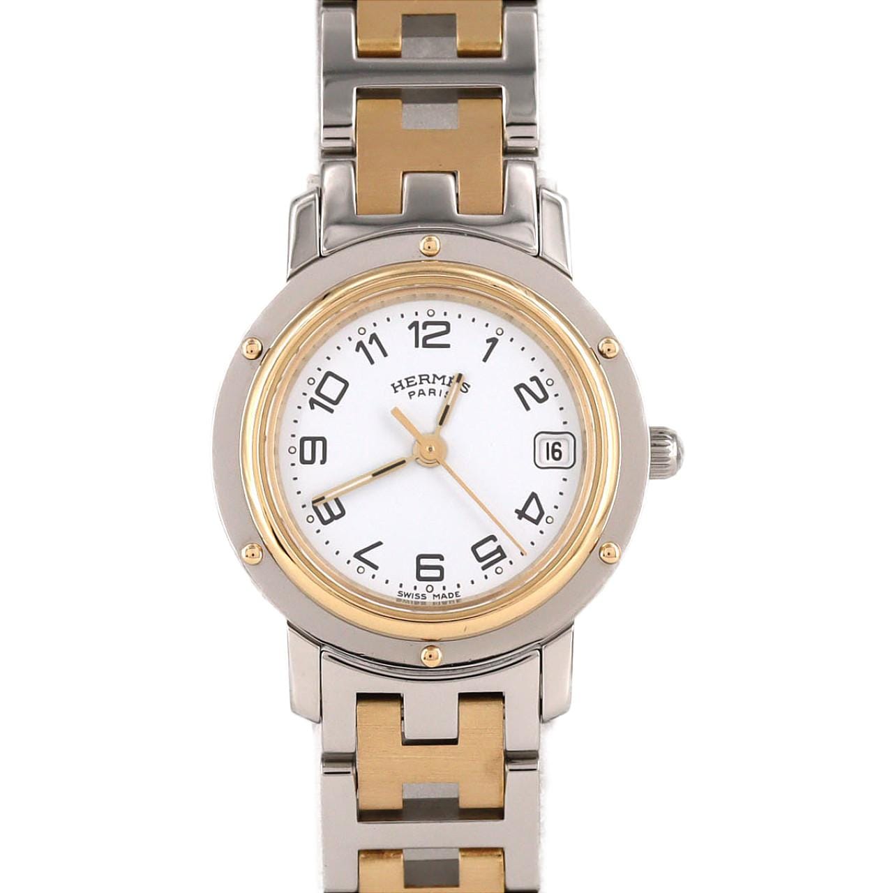 エルメス クリッパー コンビ CL4.220 SSxGP クォーツ