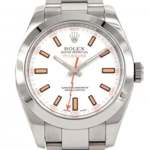 ロレックス ミルガウス 116400 SS 自動巻 V番