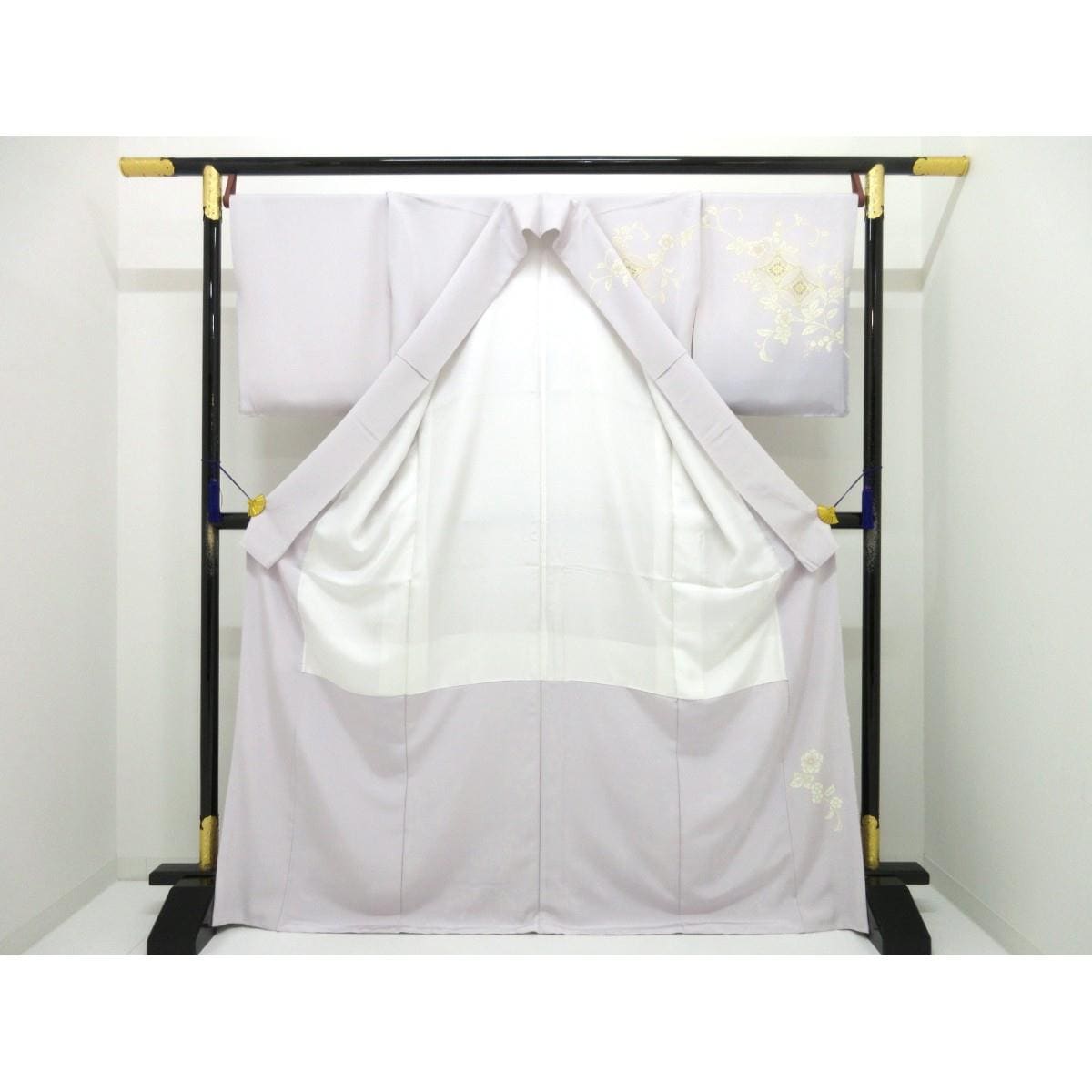 【新品】訪問着　【吉澤織物】友禅金彩加工
