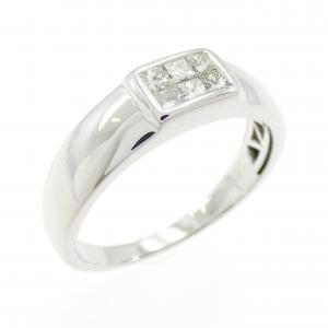 K18WG ダイヤモンド リング 0.20CT
