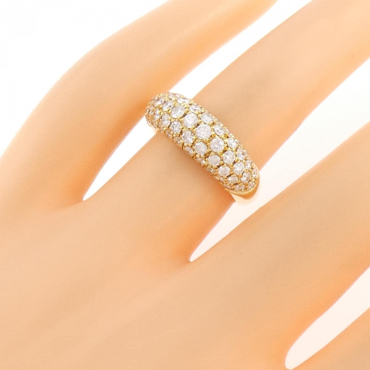 K18YG ダイヤモンド リング 1.00CT