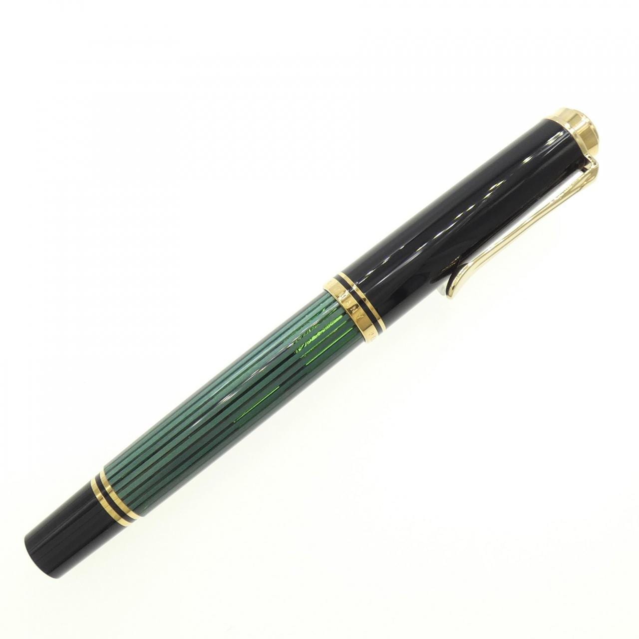 Pelikan Souveraine M400 Green Stripe Fountain Pen