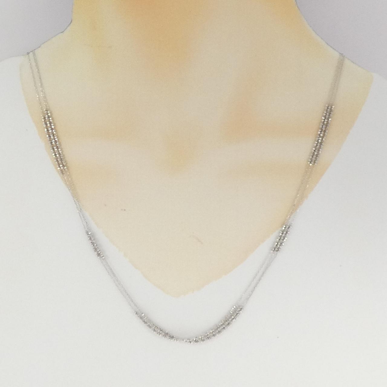 K18WG necklace