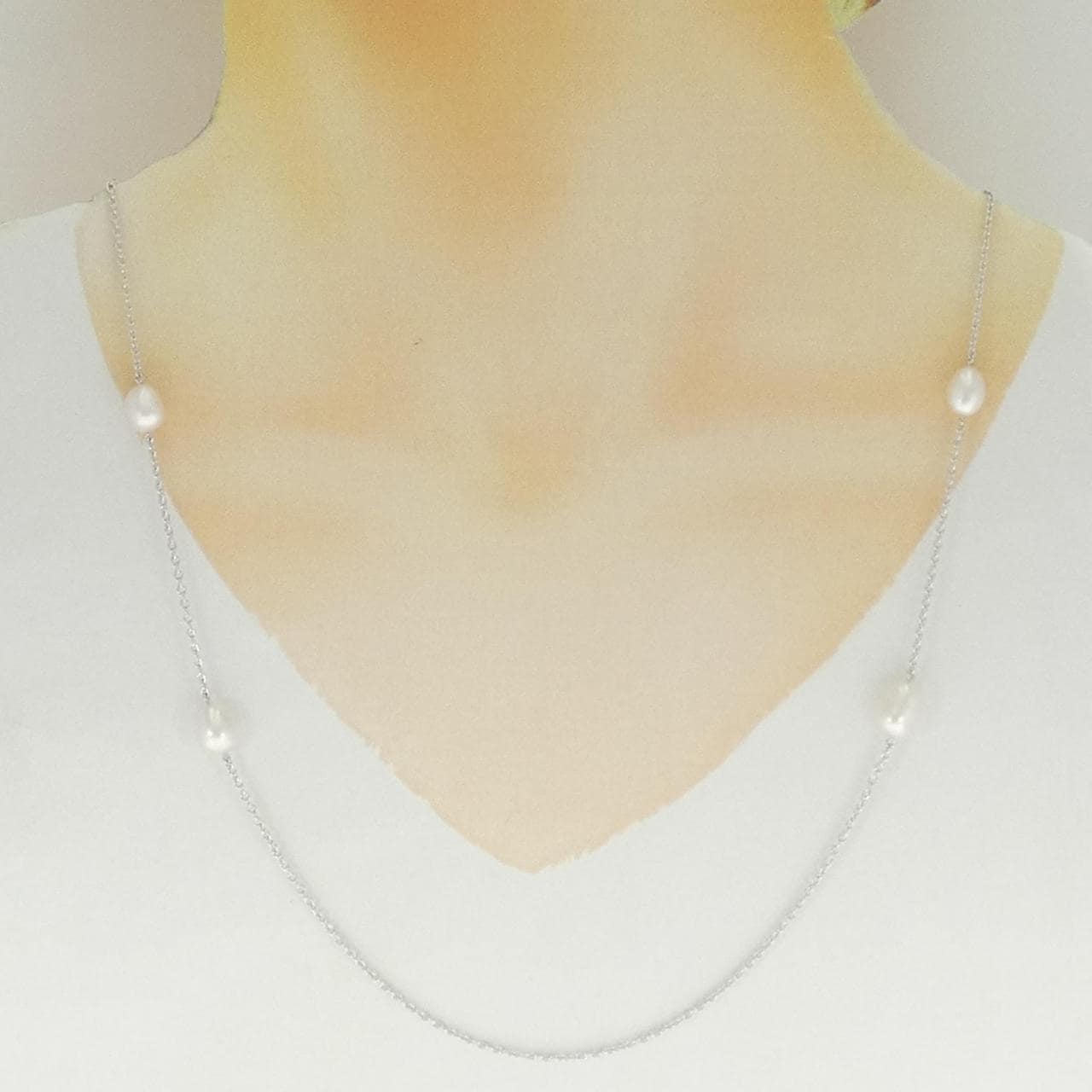 ミキモト 白蝶パール ネックレス