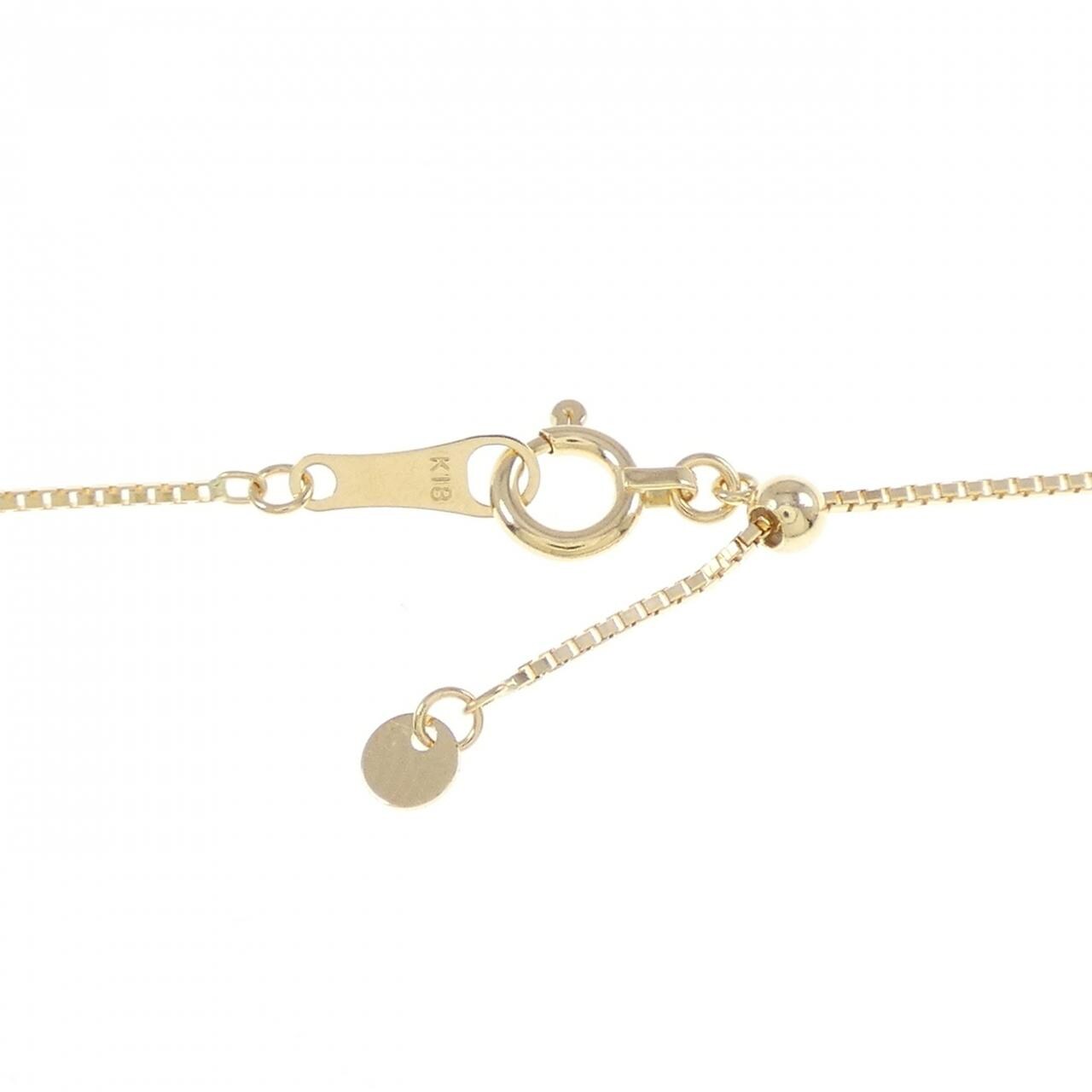 K18YG サファイヤ ネックレス 0.70CT