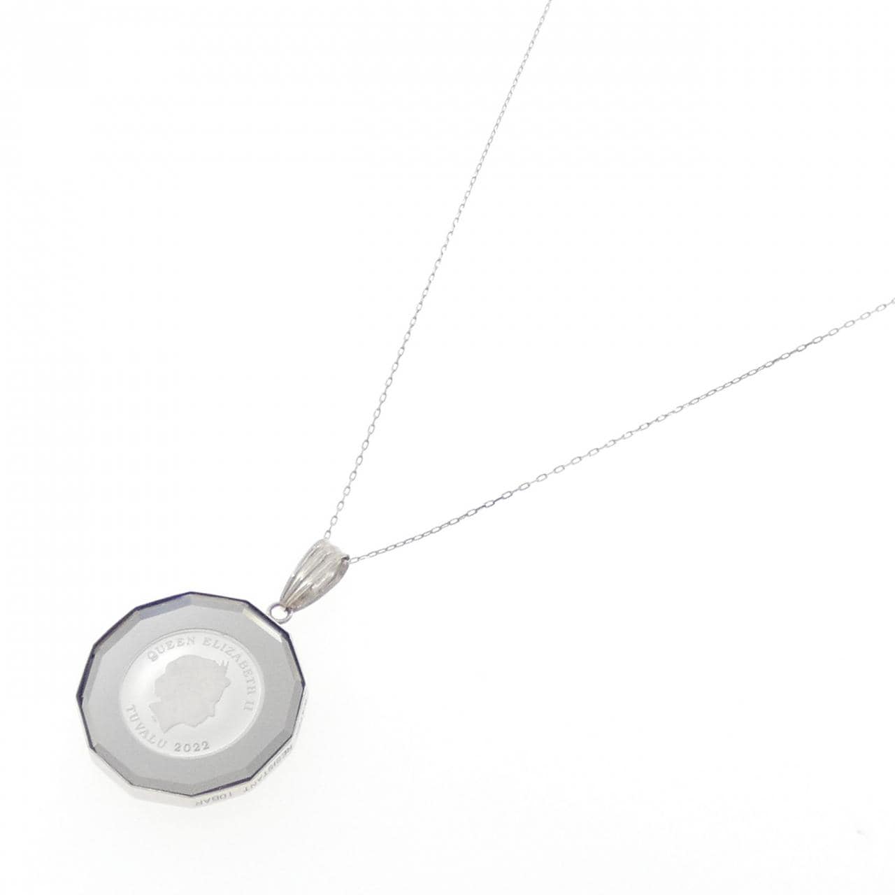 【新品】PT900 コイン ネックレス