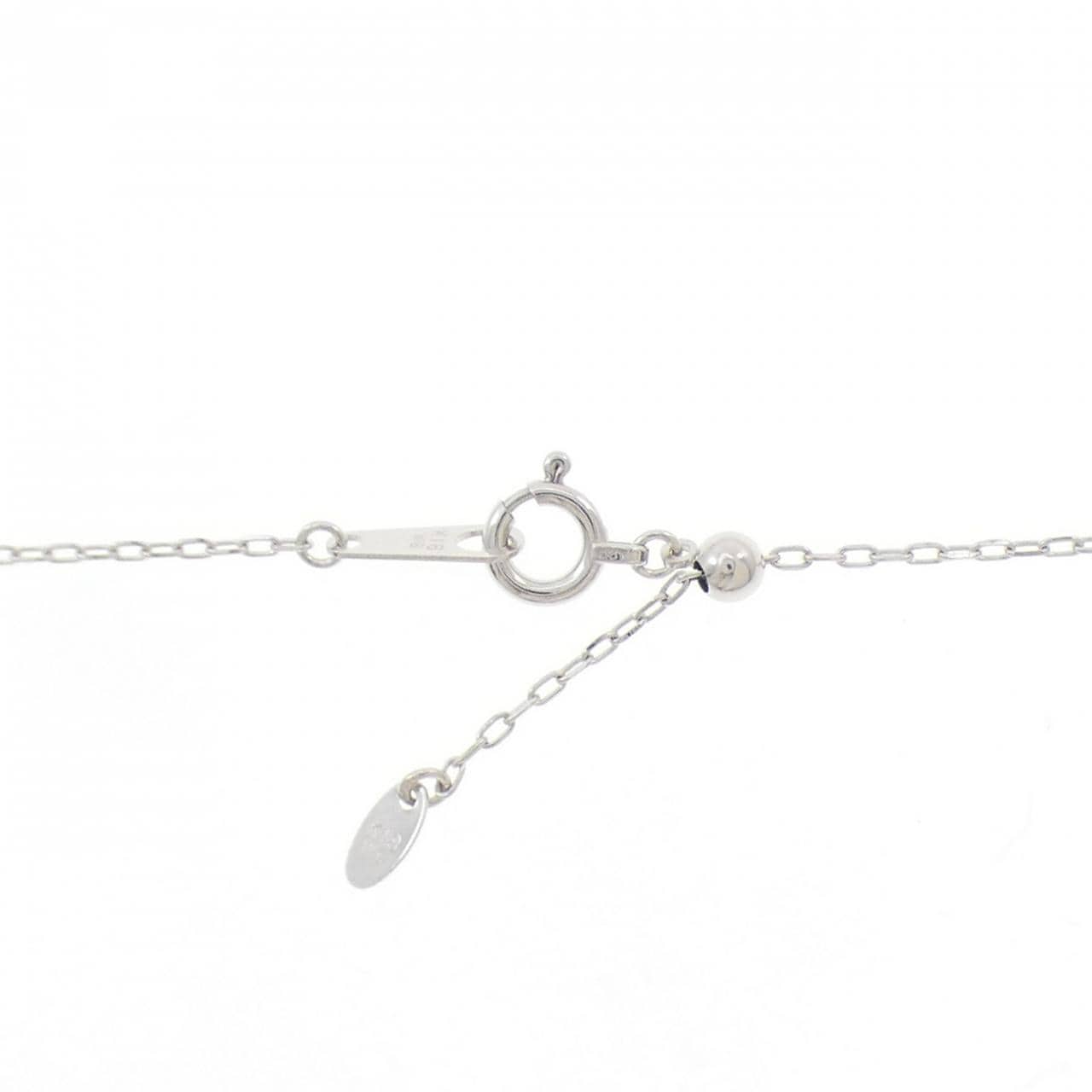 K14WG/K18WG ダイヤモンド ネックレス 0.51CT