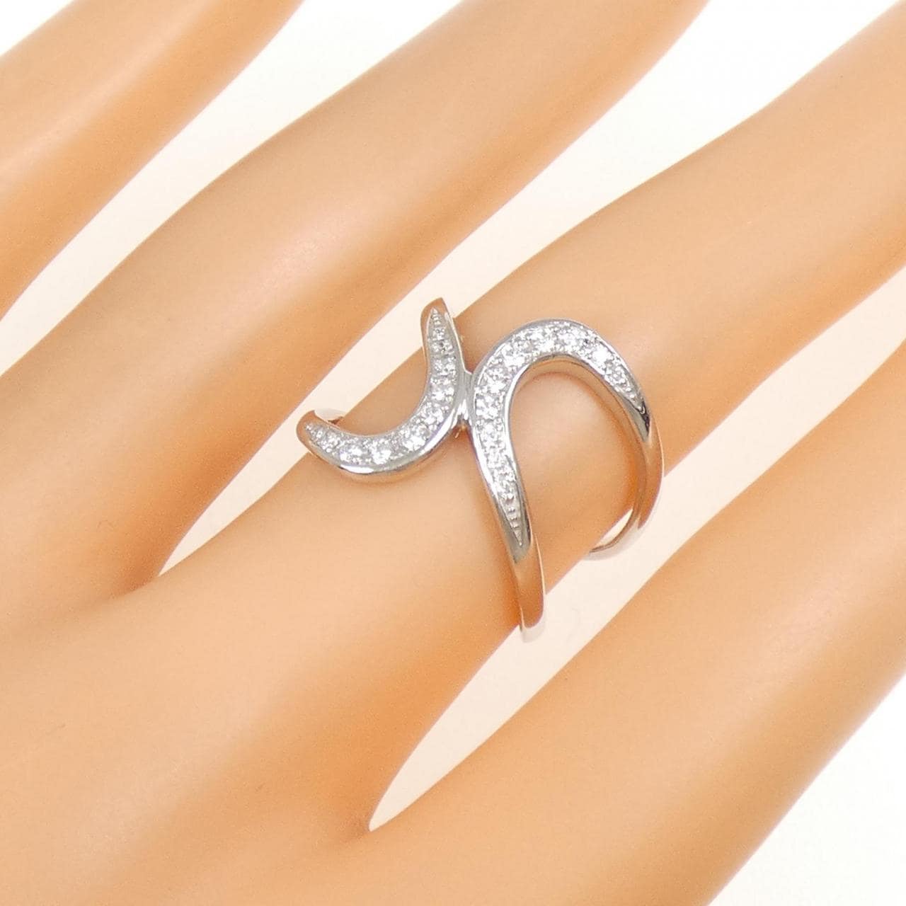 PT950 ダイヤモンド リング 0.17CT