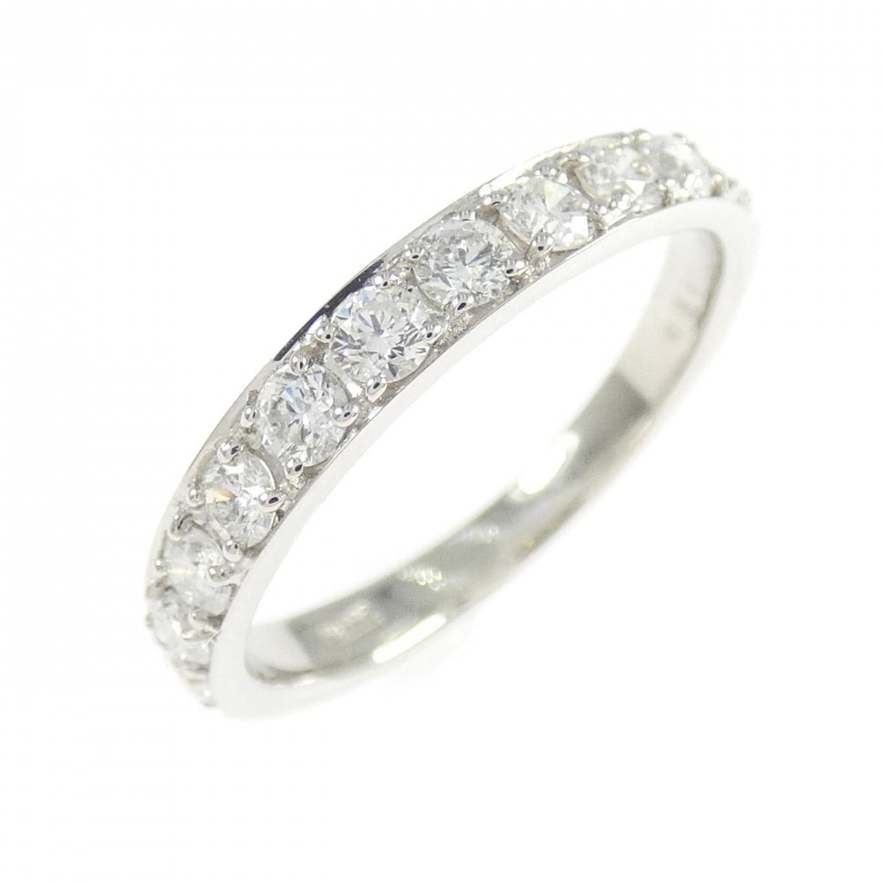 PT900 ハーフエタニティ ダイヤモンド リング 0.50CT