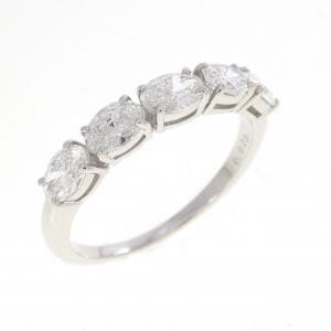 PT950 ダイヤモンド リング 0.920CT