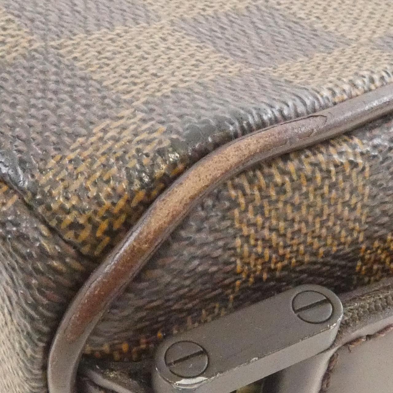 LOUIS VUITTON Damier Olaf PM N41442 Shoulder Bag