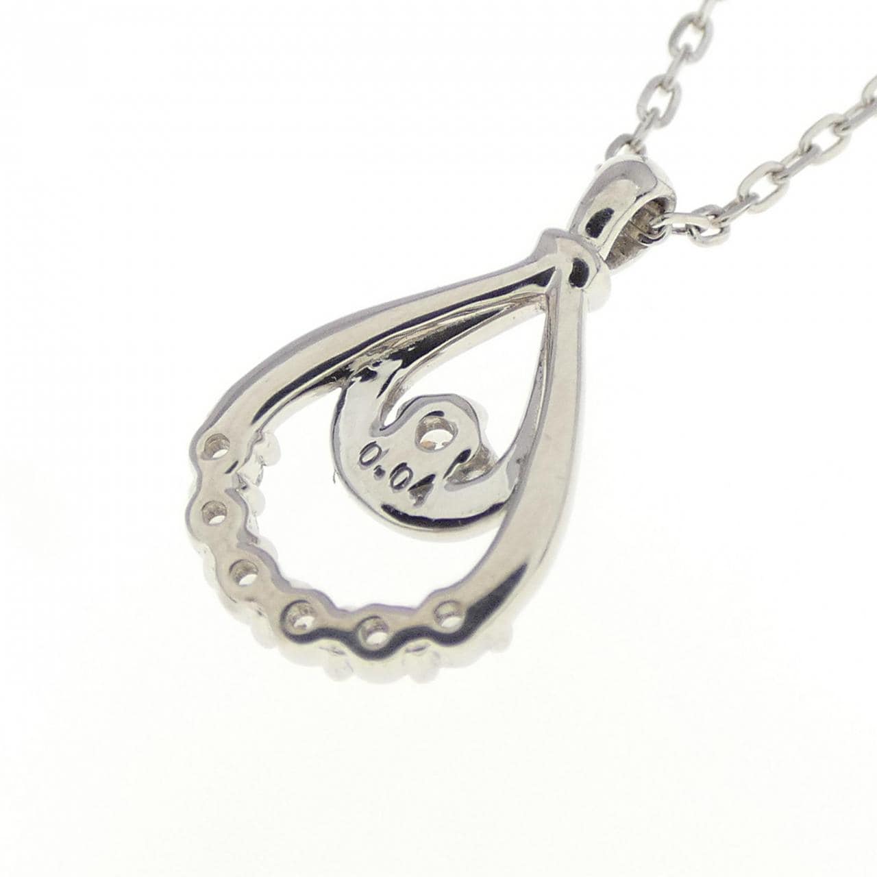 PT ダイヤモンド ネックレス 0.04CT