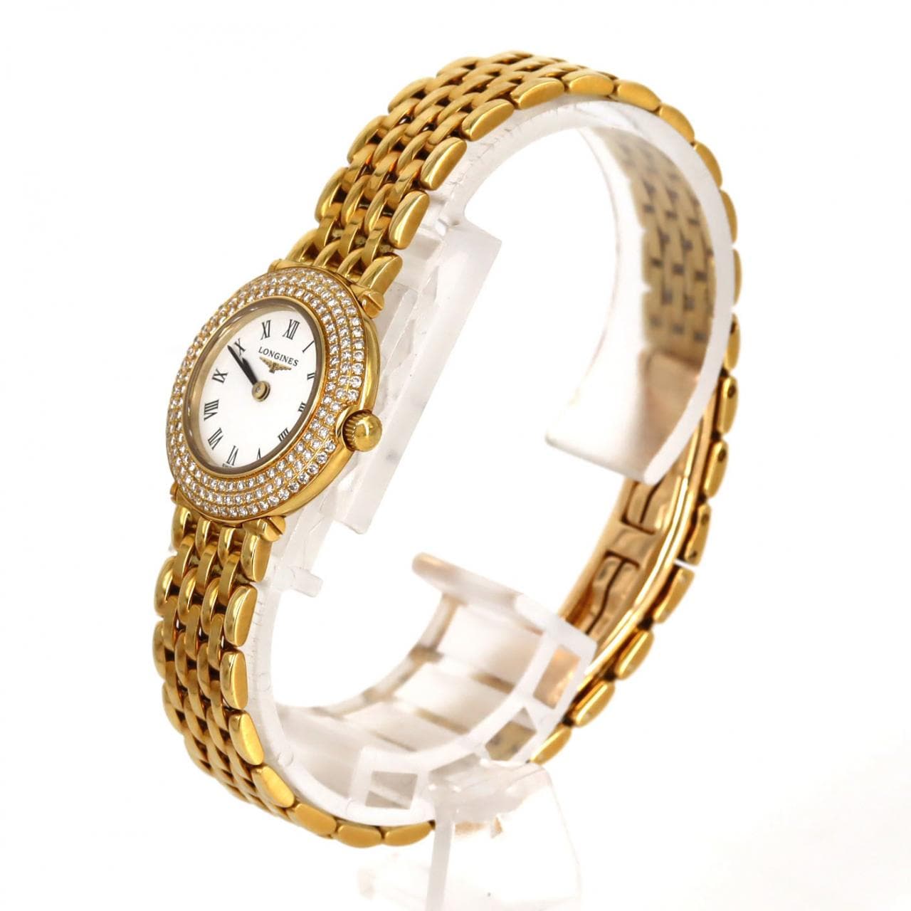 ロンジン ラウンドケース YG/3D L4.239.7 YG クォーツ