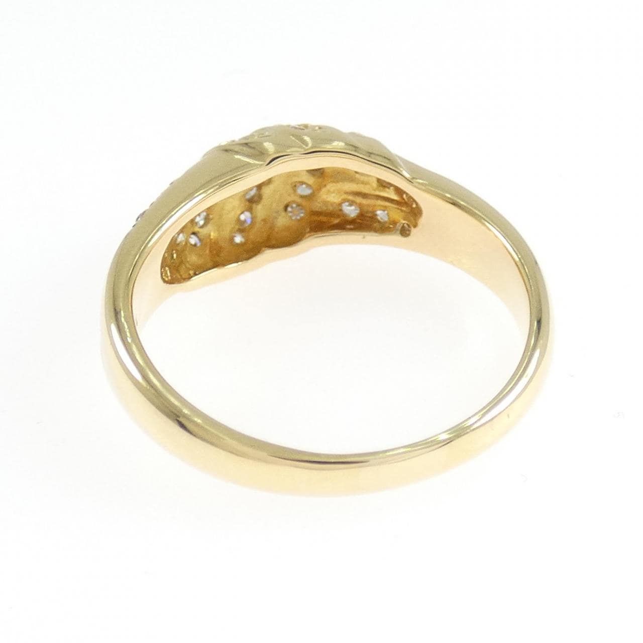 750YG ダイヤモンド リング 0.30CT