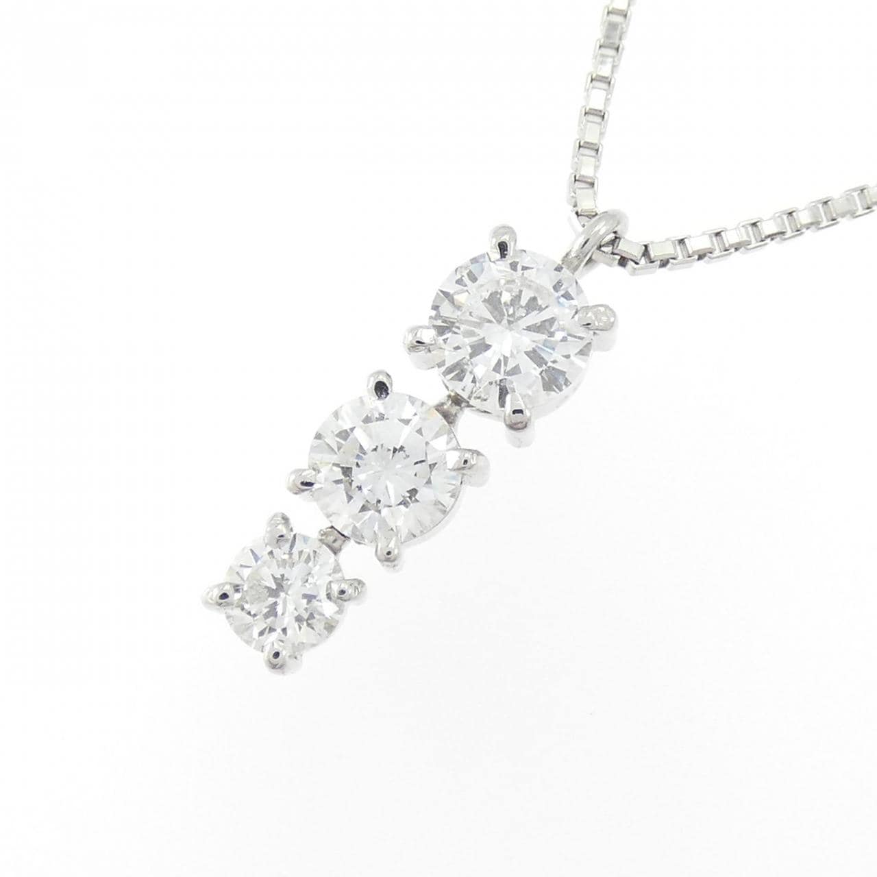 PT/PT850 ダイヤモンド ネックレス 1.01CT