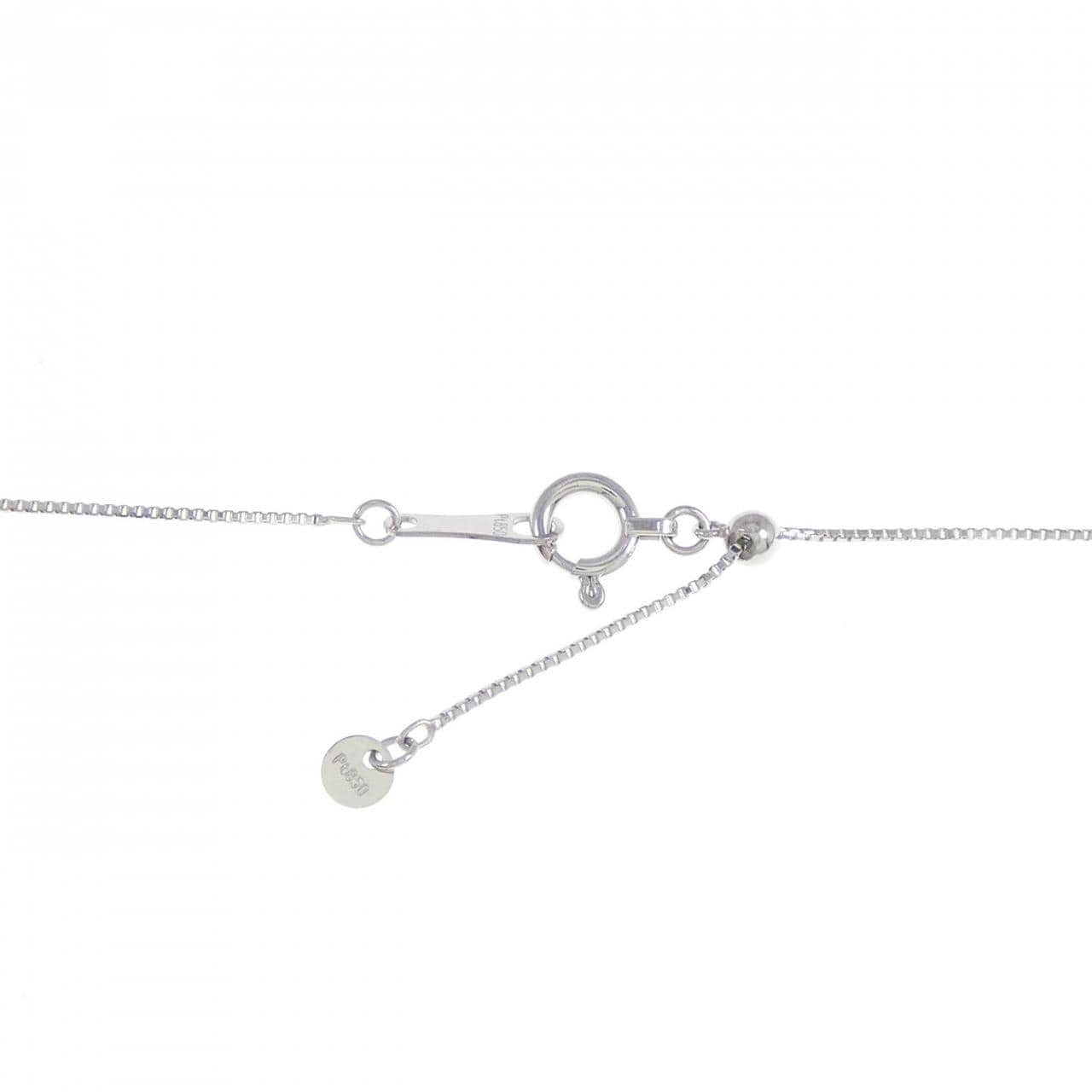 [BRAND NEW] PT Diamond Necklace 0.16CT