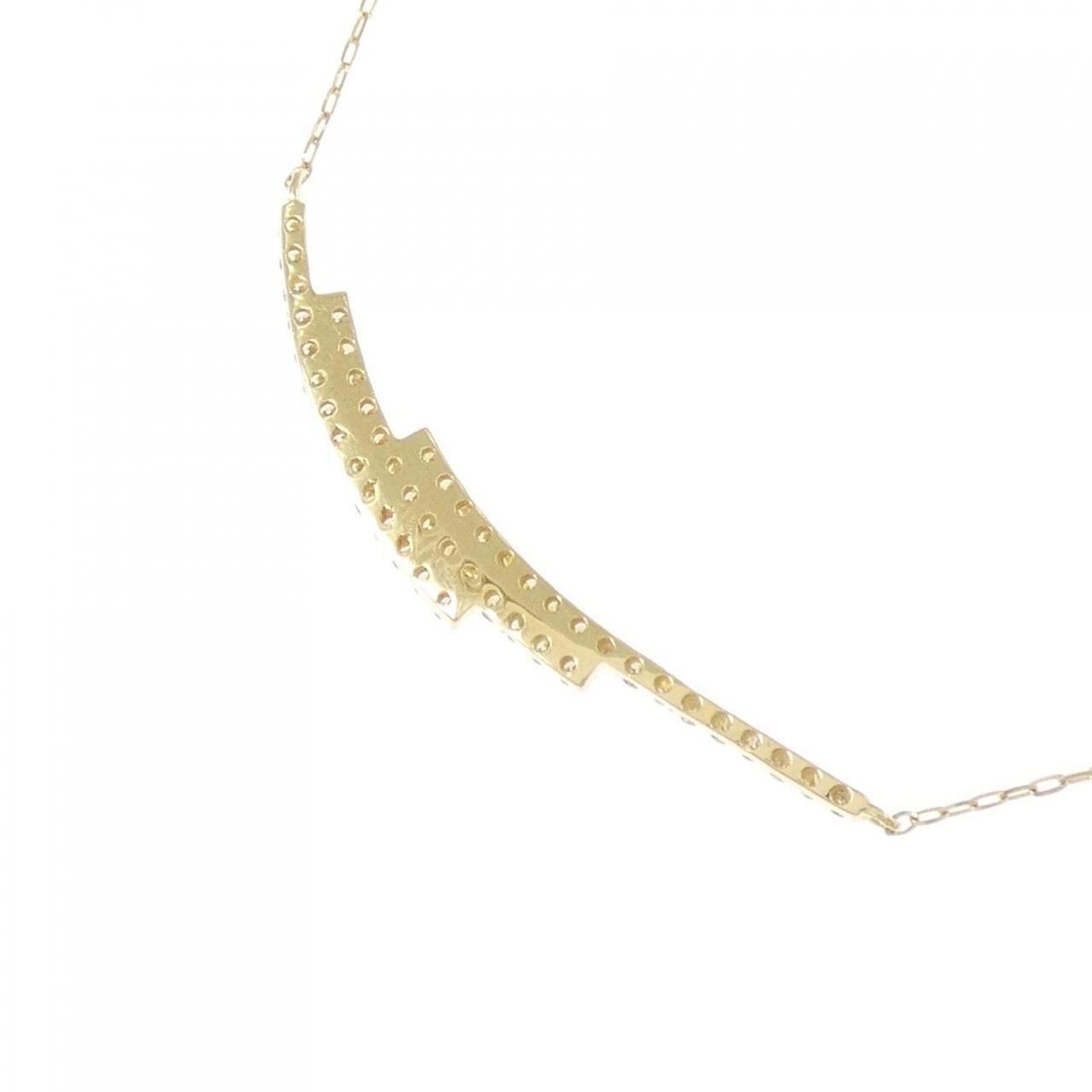 【新品】K18YG ダイヤモンド ネックレス 0.22CT