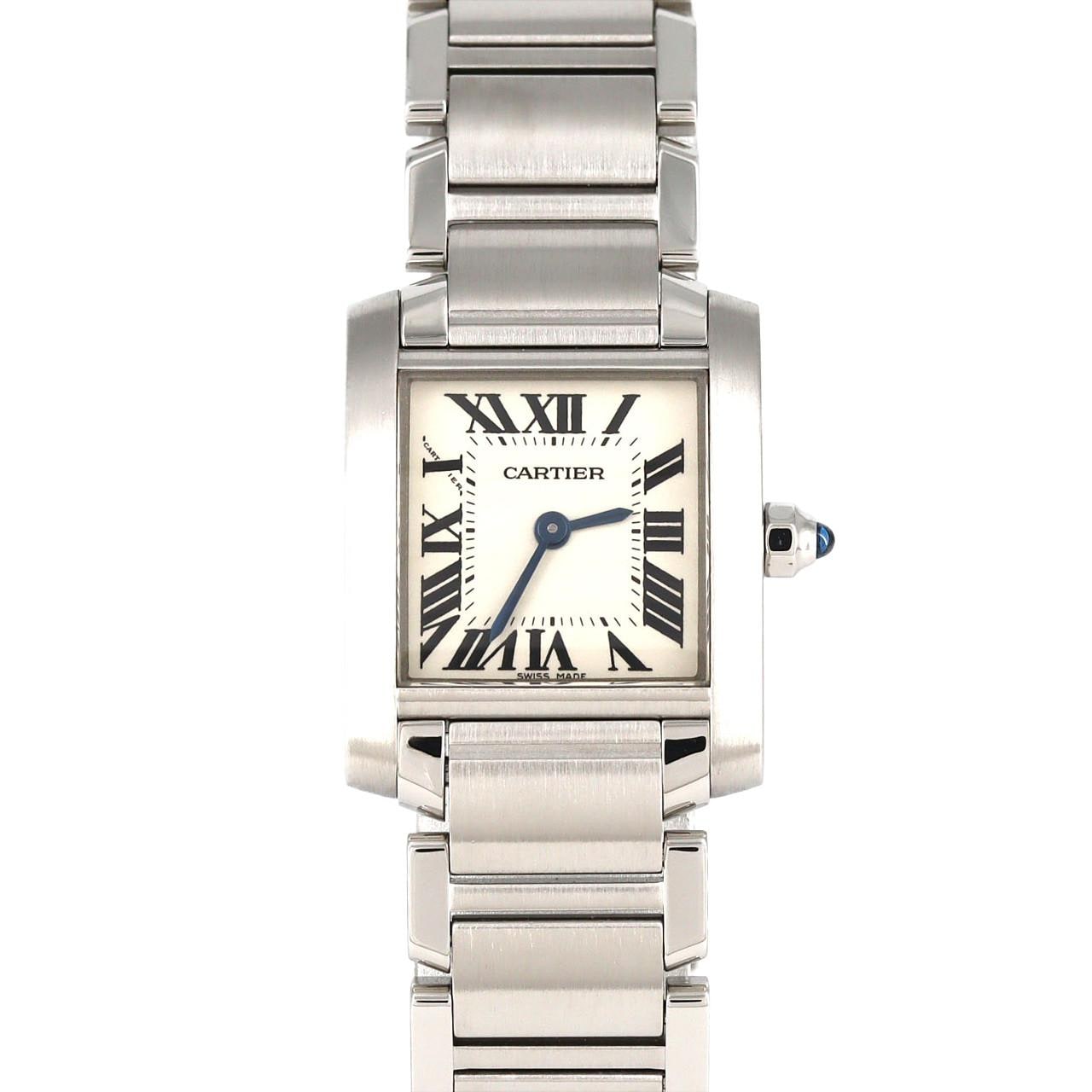 カルティエ タンクフランセーズSM W51008Q3 SS クォーツ