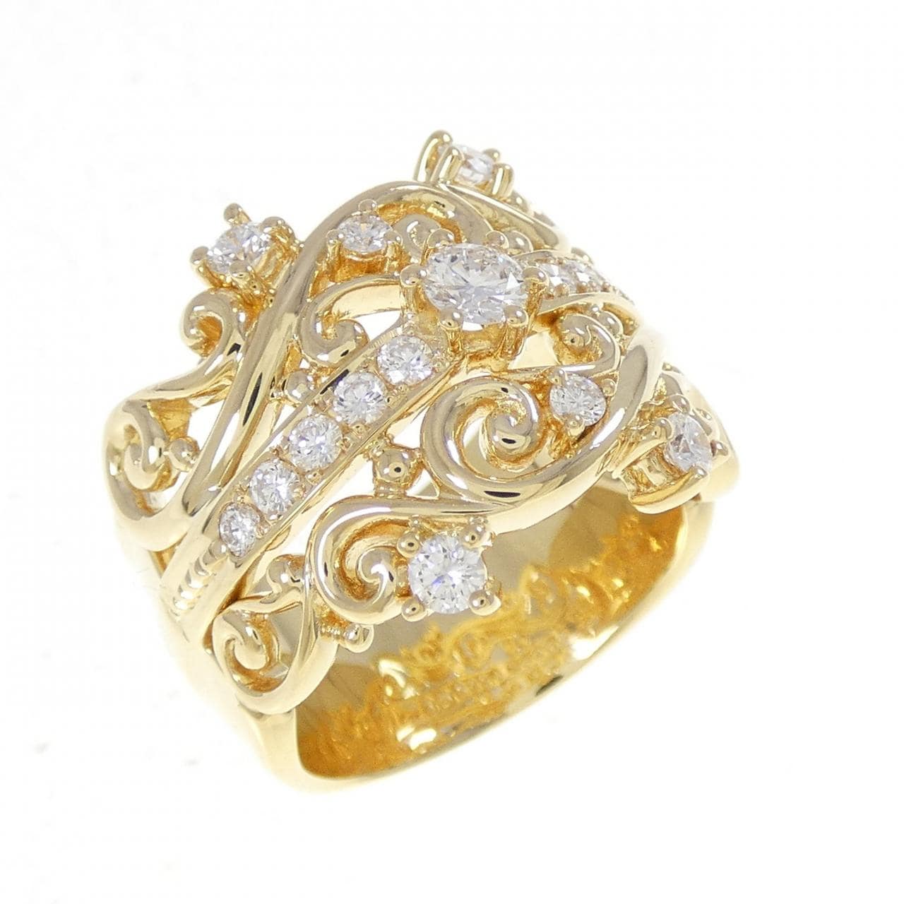 クイーン ダイヤモンド リング