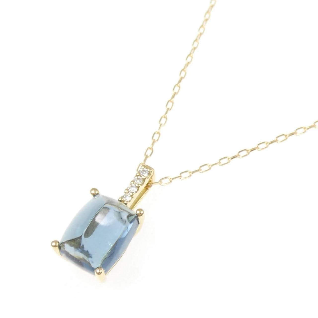 ジーエスティービー ブルートパーズ ネックレス 2.50CT